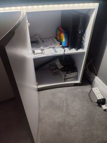 Curved LED unit