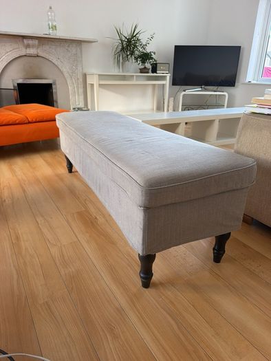 Ikea bench with storage