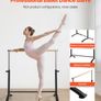 Freestanding Ballet Barre, Adjustable 28-44 in Image 3