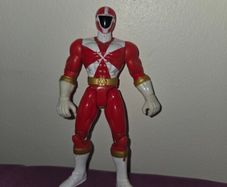 1999 Power Ranger Red Lightspeed Rescue Figure