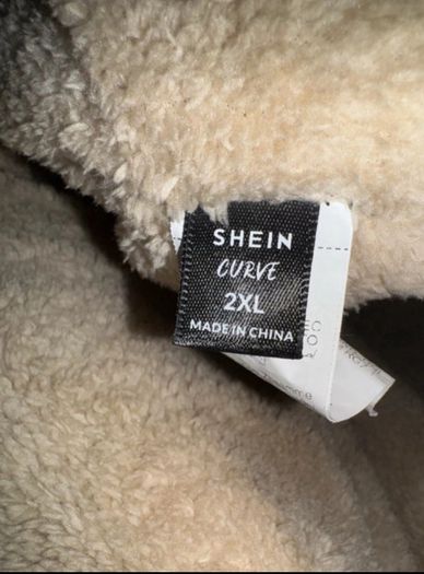SHEIN Curve Long Puffer Coat