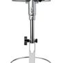 BRESSER Magnifier with LED and 120mm Diameter for Sewing / Knitting, Crafts, Stamp / Coin collectors, DIY, 2x and 4x Magnification, Silver Image 4