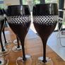 John Rocha Waterford Crystal Black Cut Image 4