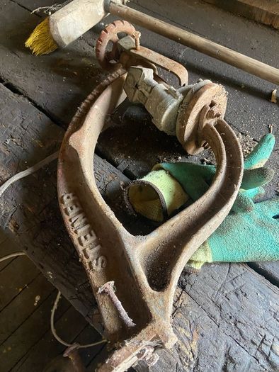 Classic tube repair. Vulcaniser