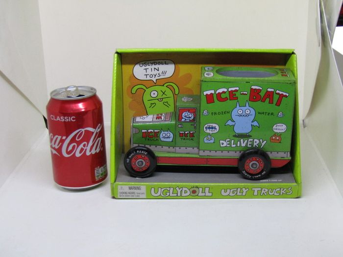 Ugly Dolls Tin Toy Ugly Truck Ice Bat Delivery Pencil Pen Pot
