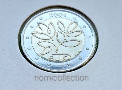 Finland 2004 year Uncirculated 2 Euro coin.