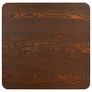 Bistro Table Dark Brown 60X60 cm MDF Image 4