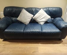 leather 3 piece suite