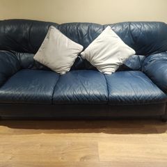 leather 3 piece suite