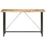 Bar Table 180x70x107 cm Rough Mango Wood Image 2
