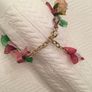 Venetian Dreams Bracelet Leaf, Crystal, Glass, Chiffon Charms Image 5