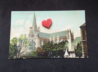 Ireland Postcard : St. Patrick's Cathedral , Dublin - 1940s