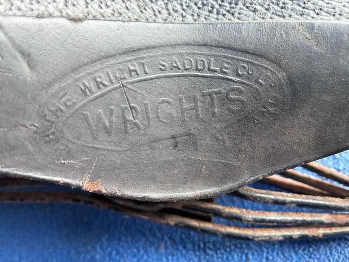 Vintage Wrights saddle