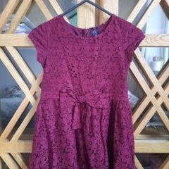 Burgundy dress girls from NEXT size 6 years