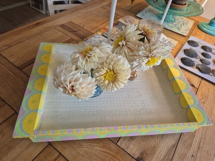 Hand Painted Tray