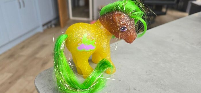 Mail Order Napper MO HTF Rare Sparkle Ponies MLP G1 My Little Pony