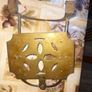 Beautiful Antique Forged Iron and Sliding Brass Trivet Post Available or Collection on all my Ads