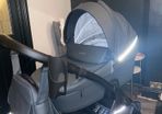 Noordi Fjordi 3in1 leather travel system in shadow grey