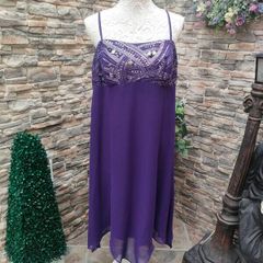 Debut Debenhams Purple Occasion Formal Party dress size 16 Postage included