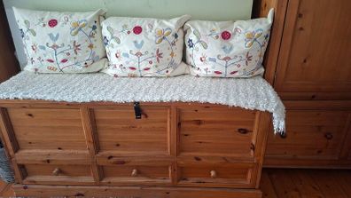 Solid Pine Hand Made Bedroom Set.