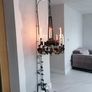 Iron candelabra 7 foot tall unit Image 2