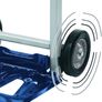 90 Folding Sack Truck | 90 kg Capacity Aluminium Framed Folding Trolley On Wheels | Folding Hand Truck With Extendable Handle, Multicolor (FREE POSTAGE) Image 2