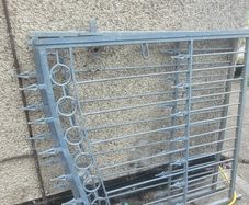 Galvanized gates
