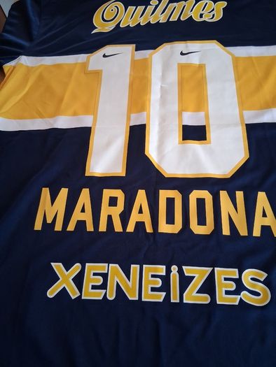 Boca Juniors Home Jersey. Maradona Number 10. Collect In Dublin Or Receive Via Post.