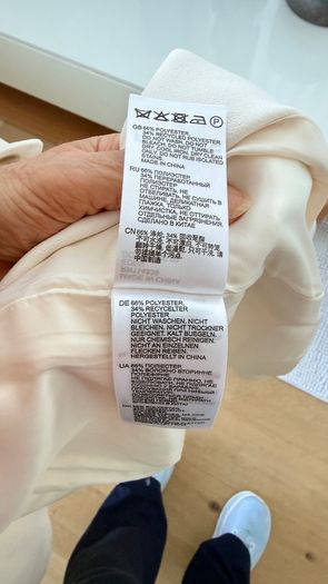 Reiss ivory white coat