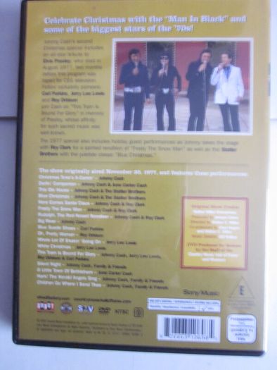 Johnny Cash Christmas Specials 1976-1979 DVD Set