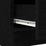Sideboard with Drawers Black Oak 71x35x84 cm Image 8