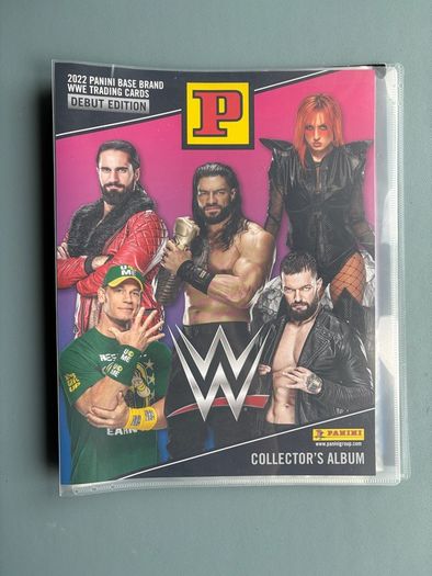 Panini WWE Debut Edition Collection Sticker Album 2022 Empty