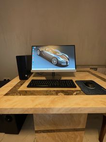 hp 290 G1 SFF with 24 AOC Monitor