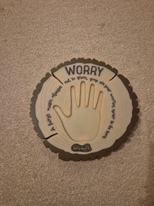 Worry Plaque