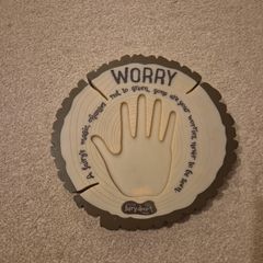 Worry Plaque