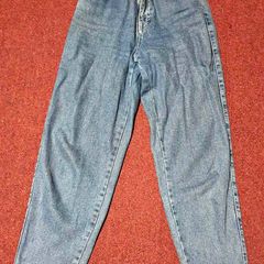 jeans, size uk 8 with elastic waist.