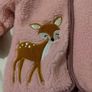 Fleece Zip Up Hooded Top Image 3