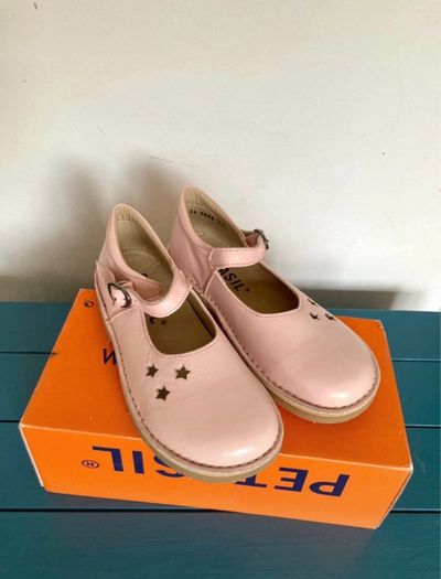 Petasil leather Mary Janes , new