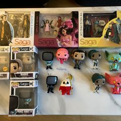 Saga comic Funko collection and figures Complete