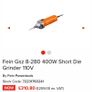 Fein GSZ 8-280 PE Straight Die Grinder 750W 110V Image 6