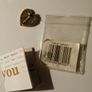 Vintage gold heart -  Variety Club -  brooch New Image 3