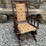 Edwardian Childs Rocking Chair. Image 2