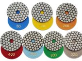 7pcs High Quality Diamond Dry Polishing Pads for Grinding