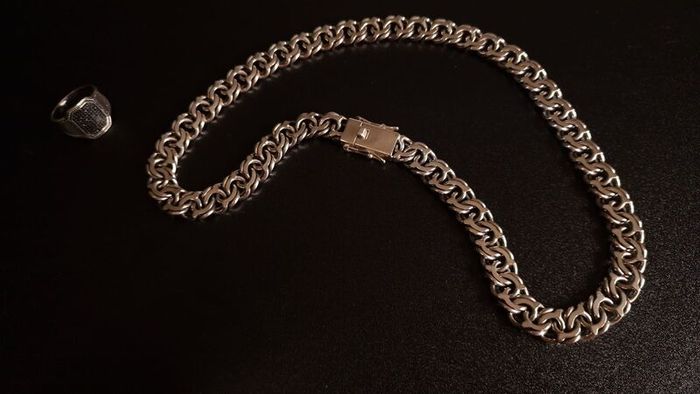 silver 925 handmade chain