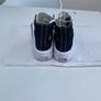 Black converse high top platform trainers Image 5