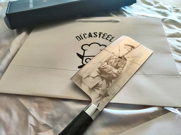 Cleaver Kitchen Knife Custom Michael Collins by Di'Casteel