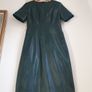 Sosandar Faux Leather Dress Size Uk 10 Image 3