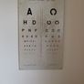 Early 20th Century Lizars Eyesight Test Card Image 2