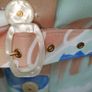 vintage 80s 90s floral midi shirt dress size small Made in Ireland Image 3