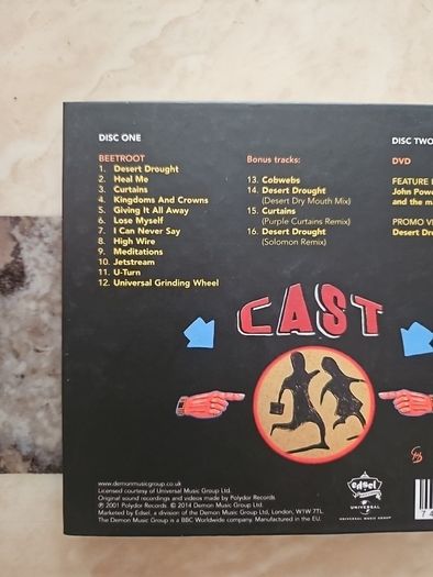 Cast CD + DVD  - Beetroot